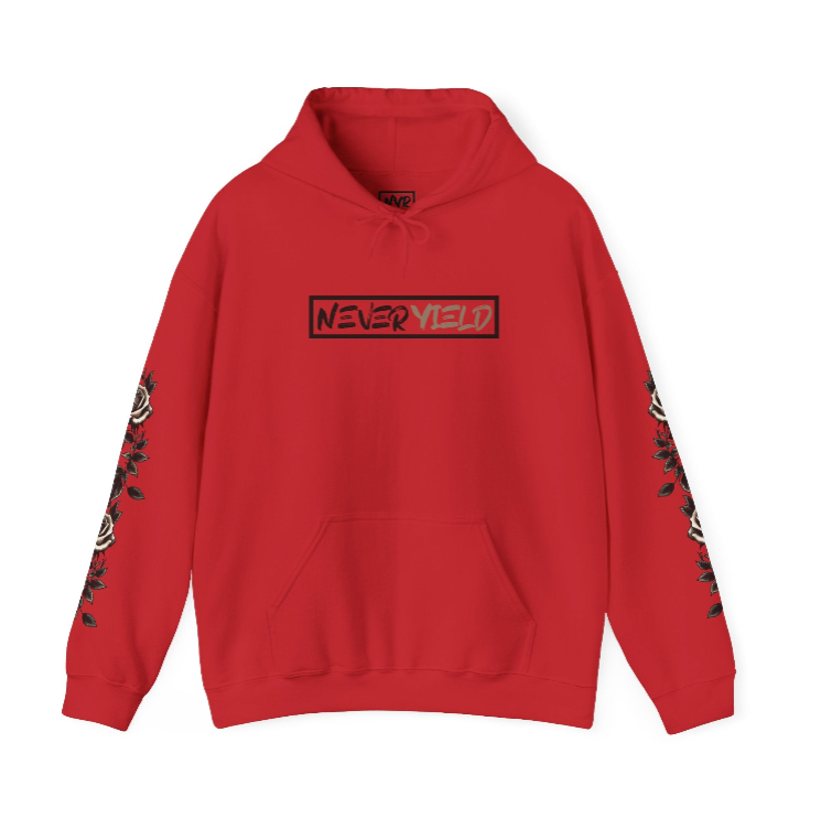 NeverYield Rose Hoodie